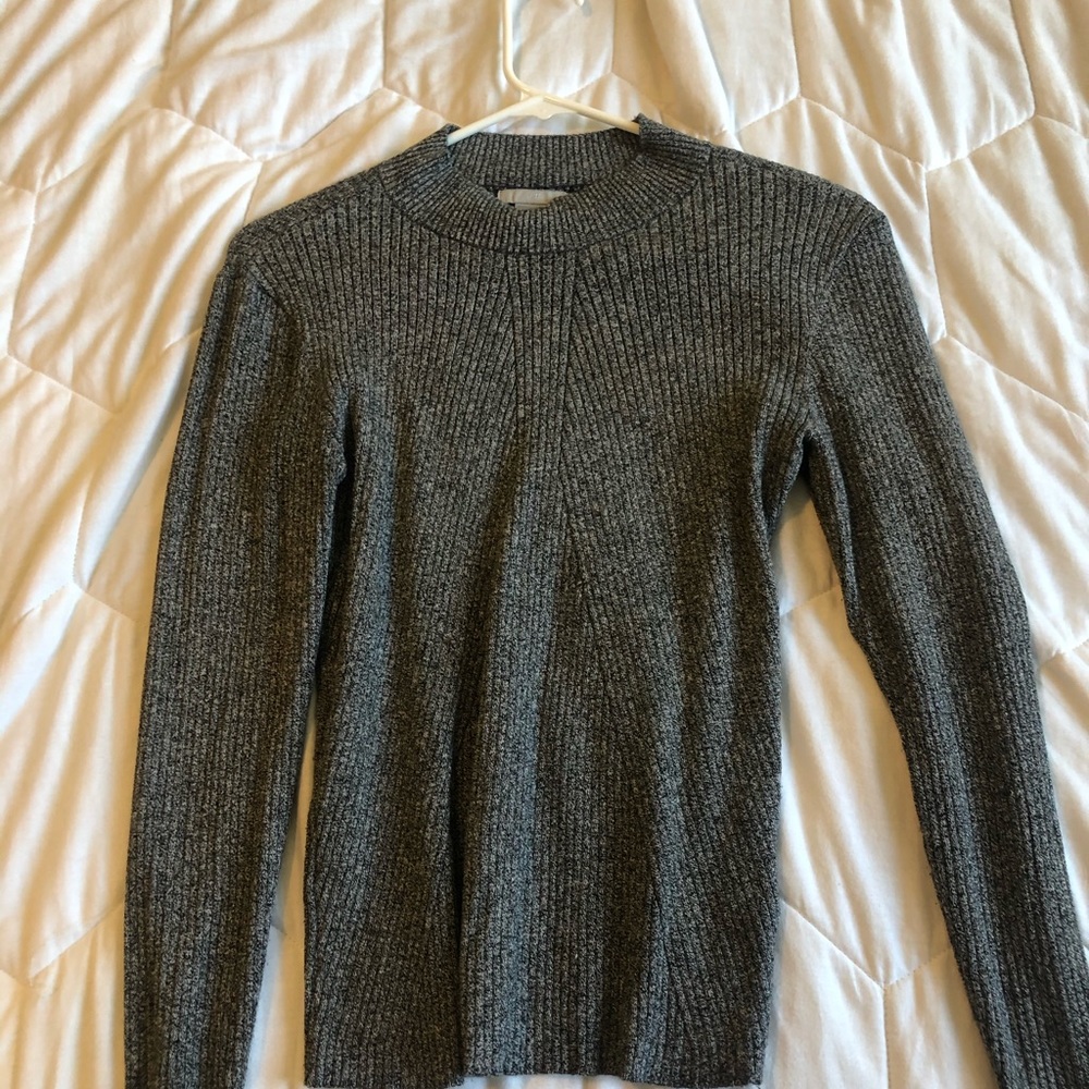 Mock turtleneck sweater